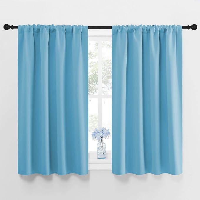 NICETOWN Kitchen Window Blackout Curtain Panels by NICETOWN