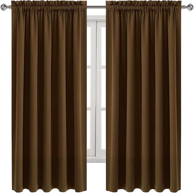DWCN Blackout Curtains for Bedroom – Rod Pocket Thermal Insulated Noise - Image 9