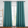 NICETOWN Sea Teal Blackout Curtains by NICETOWN