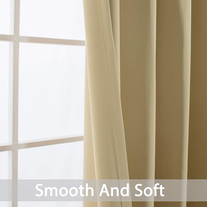 Yakamok Thermal Insulated Grommet Blackout Draperies/Drapes - Image 3