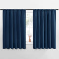NICETOWN Blackout Curtains for Bedroom, Moroccan Blue, 1 Pair, 70 by 63-inch by NICETOWN