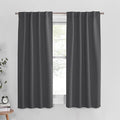 Pony Dance Blackout Curtains Thermal Insulated Window Treatment Panels Room by PONYDANCE