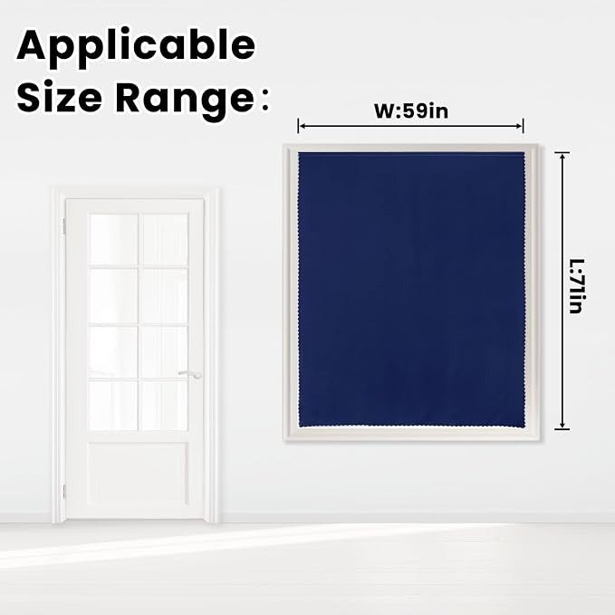 Self Adhesive Portable Blackout Curtains - Image 7