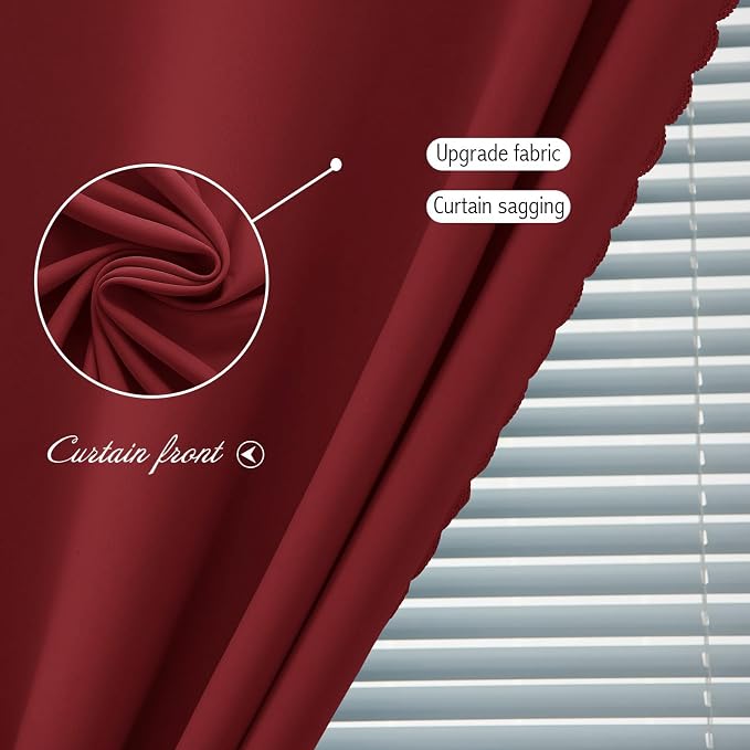 Self Adhesive Curtains, Stick Curtain Blackout Shades Window Cover Curtains - Image 6
