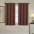 H.VERSAILTEX Blackout Curtain for Living Room Small Window Kitchen Blackout by HVERSAILTEX