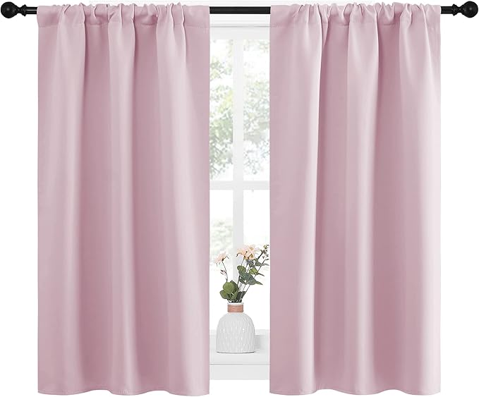 NICETOWN Kitchen Curtains Thermal Insulated Curtains & Drapes, Small Window - Image 2