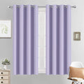 Yakamok Room Darkening Grommet Window Drapes Thermal Insulated Light Blocking by Yakamok