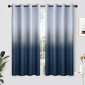 SimpleHome Ombre Curtains 52 x 63 Inch by SimpleHome