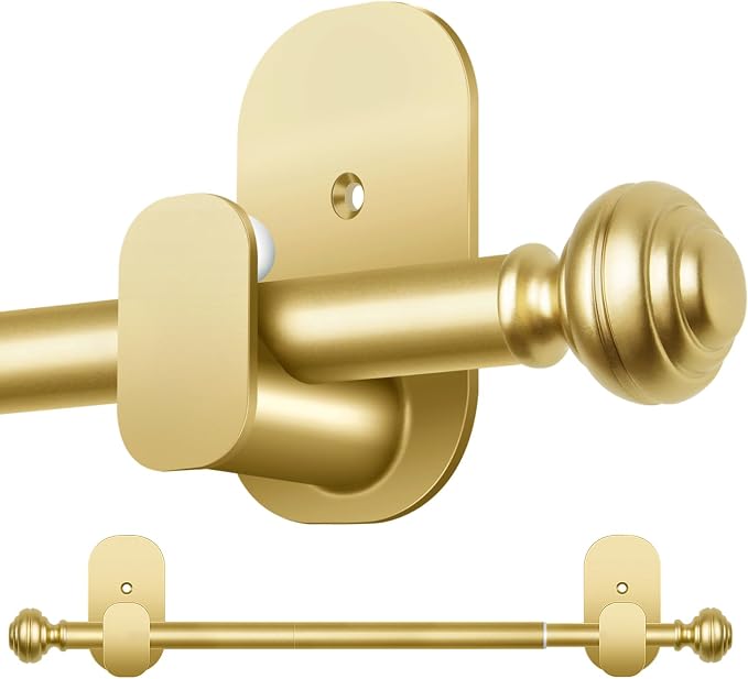 KAMANINA Curtain Rods No Drilling by KAMANINA