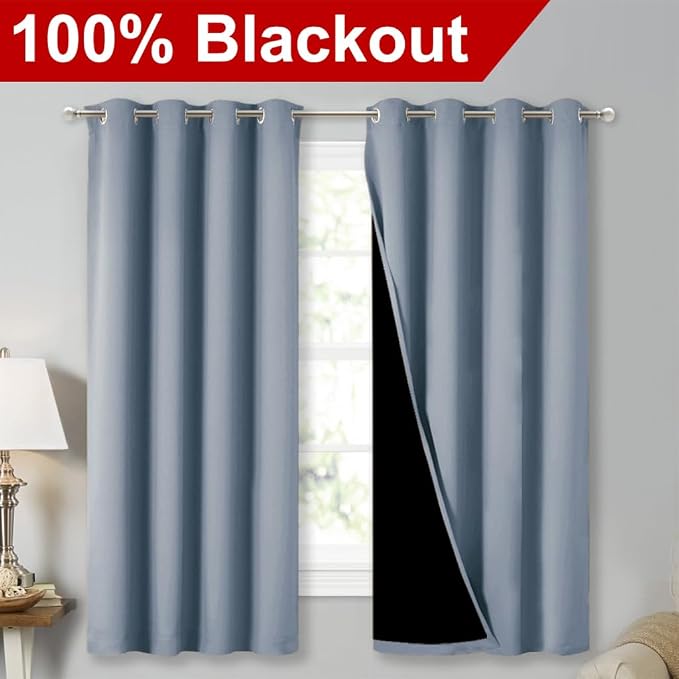 NICETOWN Extra Long Truly Blackout Drapes - Image 2