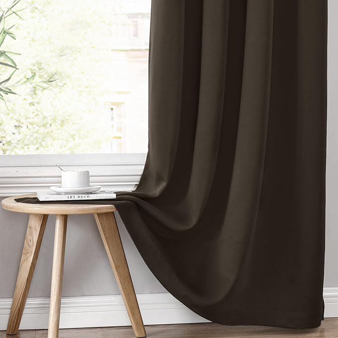 ChrisDowa 100% Blackout Curtains 72 inch Long - Image 7