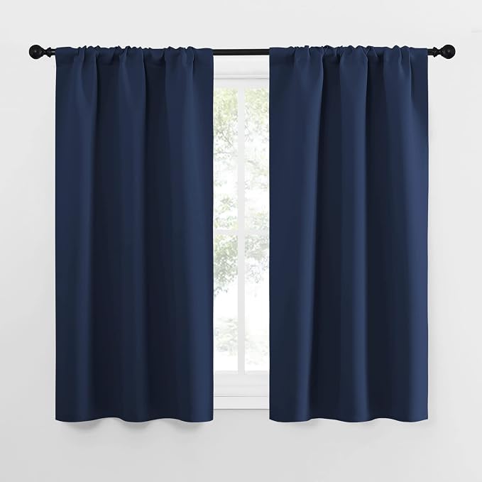NICETOWN Kitchen Curtains, Short Blackout Curtains & Drapes, Thermal Insulated by NICETOWN