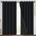 Yakamok 84 Inch Length 100% Blackout Curtains by Yakamok