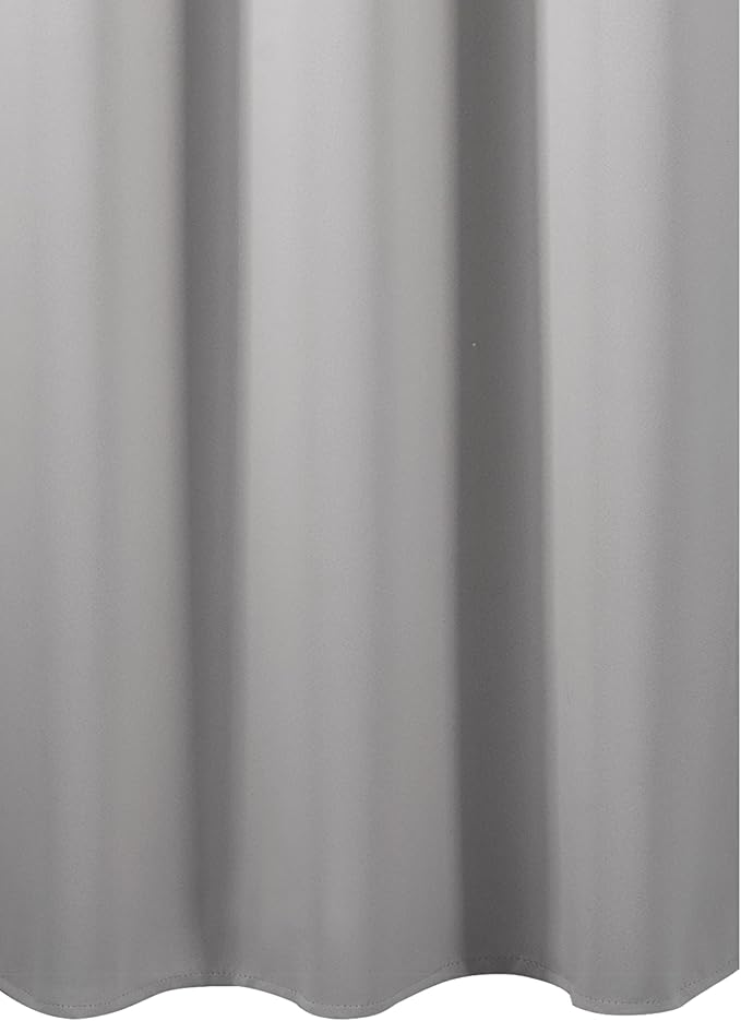 LEMOMO Light Grey Blackout Curtains 34 x 54 Inch Length/Set of 2 Curtain - Image 9