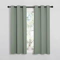 NICETOWN Window Curtain Panels, Thermal Insulated Solid Grommet Blackout by NICETOWN