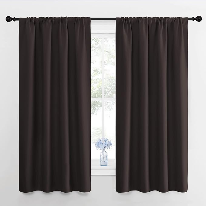 NICETOWN Blackout Curtain Panels 63 inches by NICETOWN