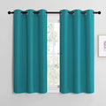 NICETOWN Room Darkening Curtains 48 inch Length 2 Panels, Thermal Insulated by NICETOWN
