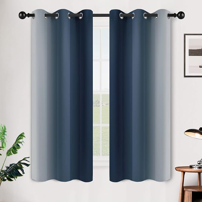 SimpleHome Ombre Room Darkening Curtains - Image 2