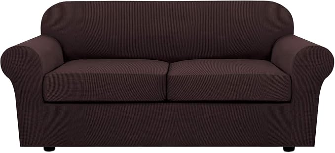 H.VERSAILTEX 3 Piece Stretch Sofa Covers by HVERSAILTEX