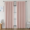 Simplebrand Ava Blush Blackout Curtains by Simplebrand