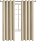 BGment Room Darkening Curtains 72 Inches Long by BGment