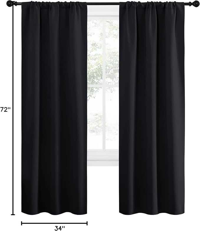 NICETOWN Halloween Black Out Curtain Panels - Image 10
