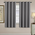 H.VERSAILTEX Ultra Soft and Thick Blackout Bluish Gray Curtains by HVERSAILTEX