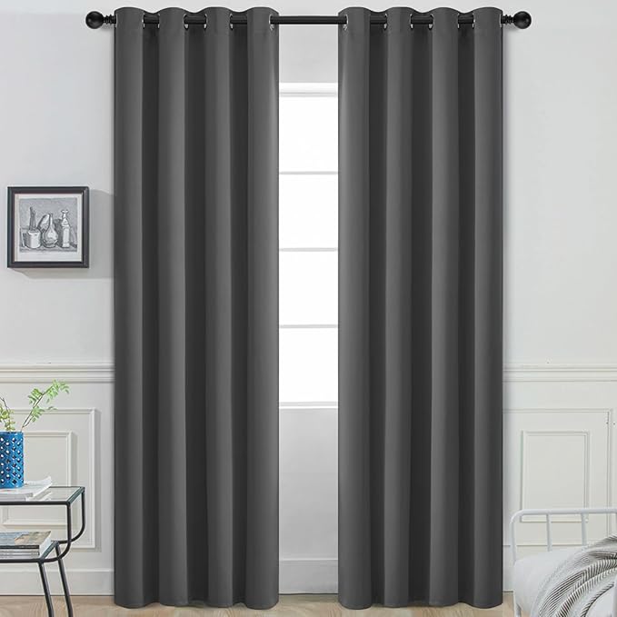 Yakamok 96 Inch Long Blackout Curtains by Yakamok