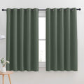 NICETOWN Thermal Insulated Dark Mallard Blackout Curtains by NICETOWN