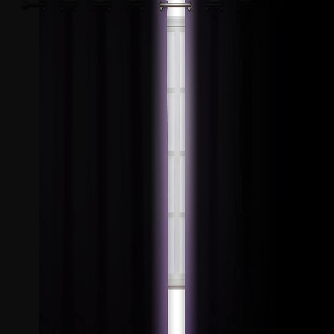 LEMOMO Lavender Blackout Curtains 42 x 63 Inch Length/Set of 2 Curtain - Image 3