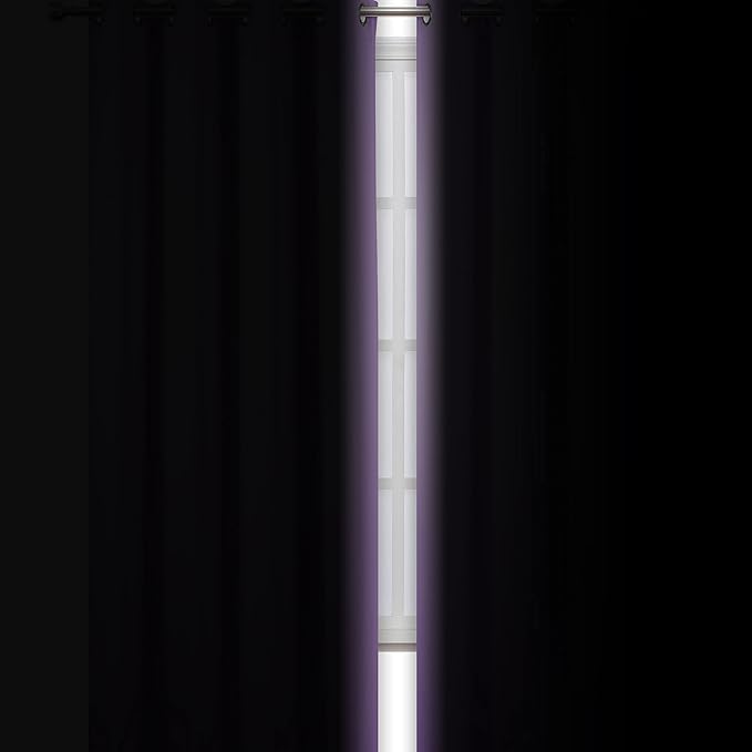LEMOMO Blackout Curtains 42 x 84 inch/Lavender Curtains Set of 2 Panels/Thermal - Image 3