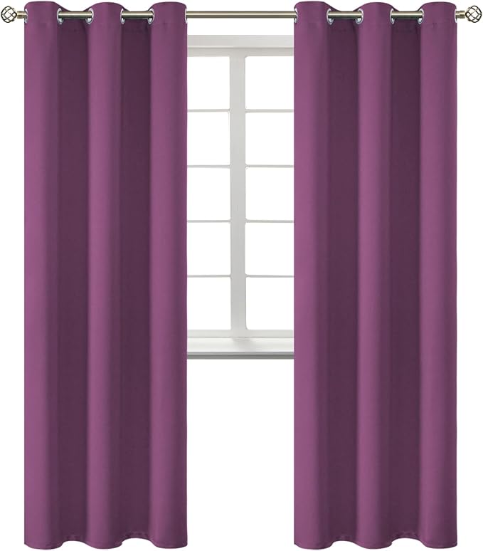 BGment Room Darkening Curtains 84 Inches Long by BGment