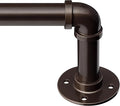 Zeerobee Curtain Rods for Windows 32 to 72, 1 Inch Industrial Wrap Around by zeerobee