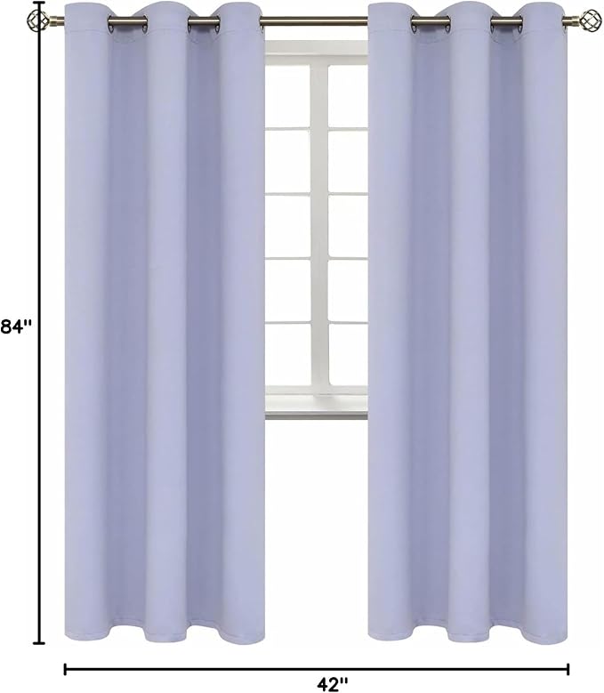 BGment Room Darkening Curtains 84 Inches Long - Image 9