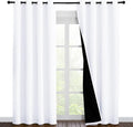 NICETOWN 100% Blackout Window Curtain Panels, Cold and Full Light Blocking by NICETOWN
