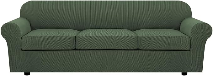 H.VERSAILTEX 4 Piece Stretch Sofa Covers by HVERSAILTEX