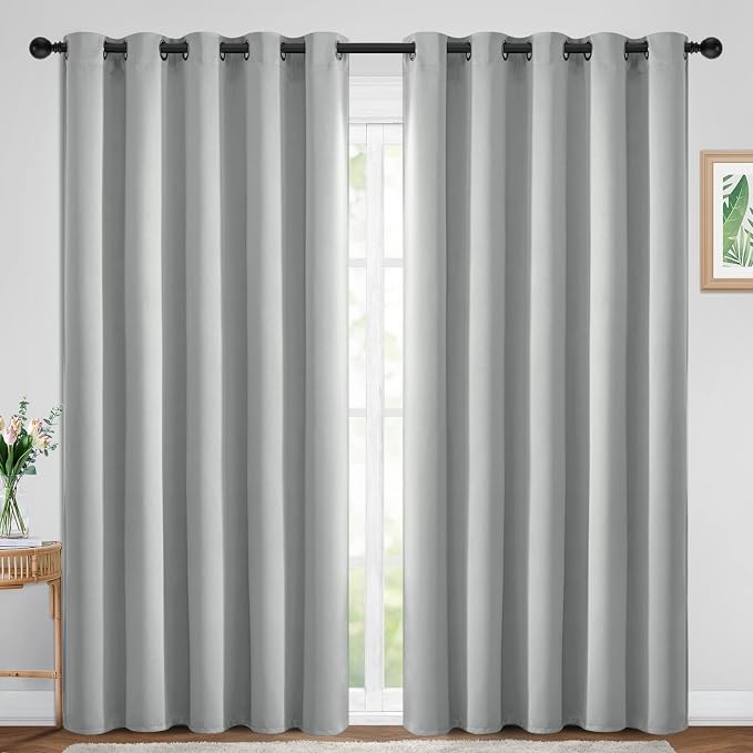Yakamok Blackout Curtains Room Darkening Thermal Insulated Window Panels by Yakamok