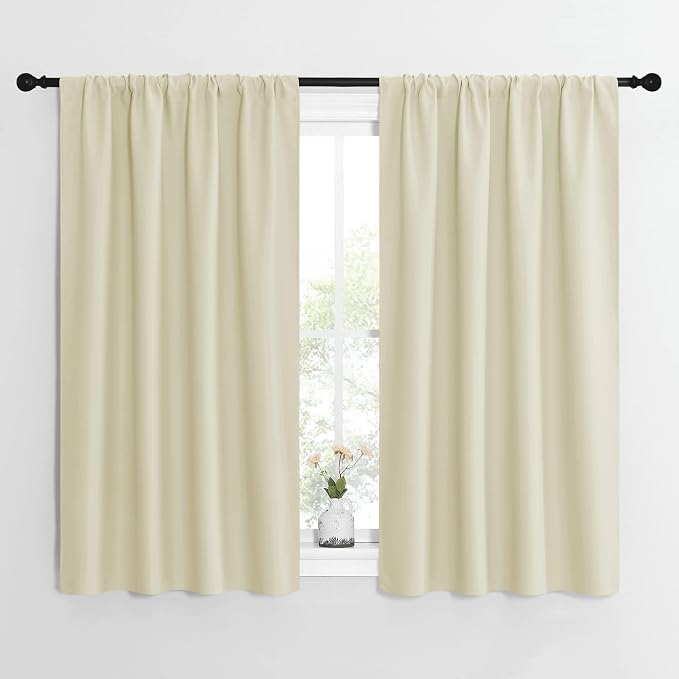 NICETOWN Kitchen Curtains, Short Blackout Curtains & Drapes, Home Decoration by NICETOWN