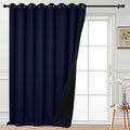Yakamok 100% Blackout Extra Wide Thermal Insulated Curtains, Total Shade Patio by Yakamok