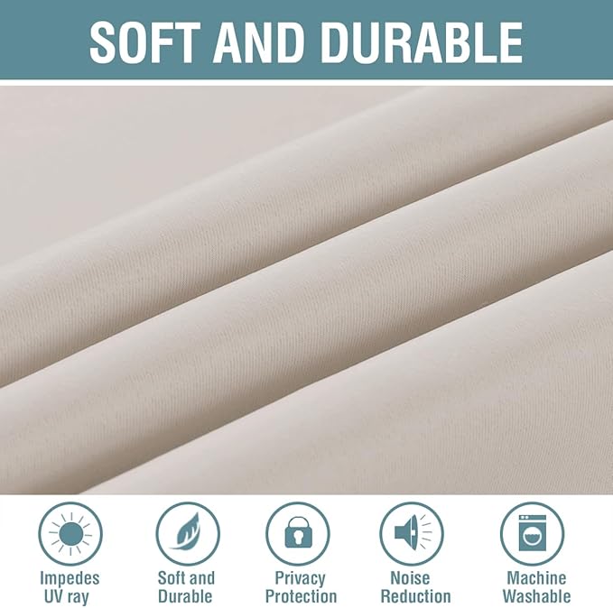 H.VERSAILTEX Blackout Curtain for Living Room Thermal Insulated Window - Image 4