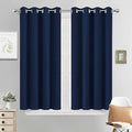 Yakamok Navy Blue Blackout Curtains by Yakamok