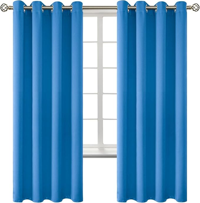 BGment Room Darkening Curtains 72 Inches Long by BGment