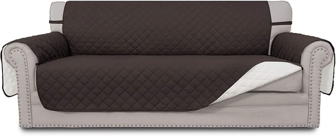 Easy-Going 4 Seater Sofa Slipcover Reversible Sofa Cover Water Resistant Couch by Easy-Going