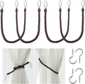 BEL AVENIR Curtain Rope Tiebacks, Drapery Rope Holdbacks by BELAVENIR