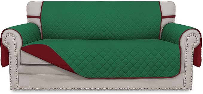 Easy-Going Sofa Slipcover Reversible Loveseat Sofa Cover Couch Cover by Easy-Going