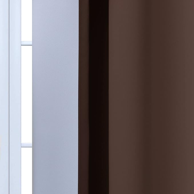 Yakamok Room Darkening Thickening Polyester Gradient Color Ombre Curtains - Image 7