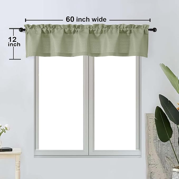 OWENIE Bob 1 PCS Green Valances - Image 2