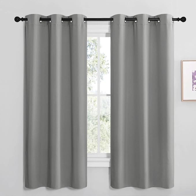 NICETOWN Thermal Insulated Grommet Blackout Curtains, Kids Window Drape Panel by NICETOWN