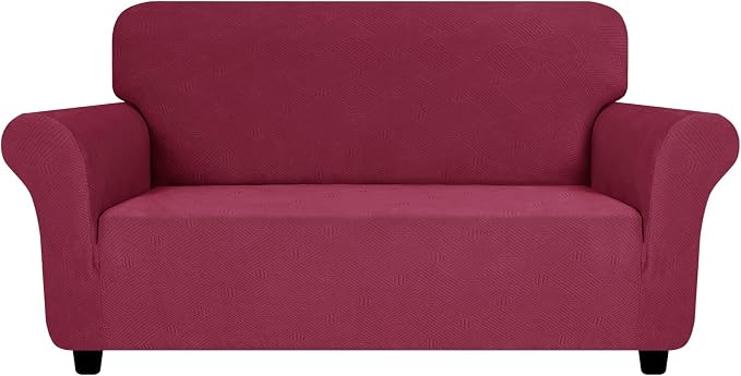 ZNSAYOTX Super Stretch Loveseat Covers, New Striped Love Seat Slipcover - Image 7