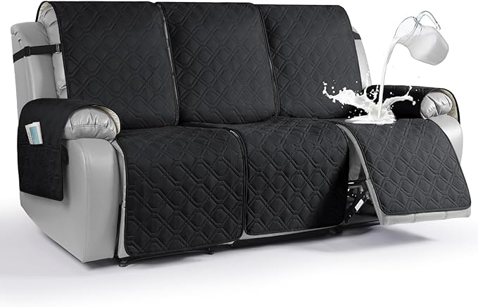VANSOFY Waterproof Recliner Couch Covers, Sofa Covers 1-Piece Washable by VANSOFYFURNITURECOVERS